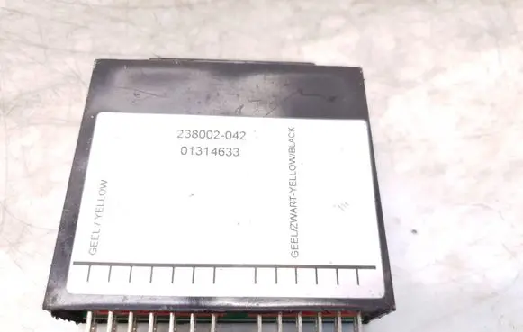 Opel Corsa C Injection control unit/module 238002042 01314633