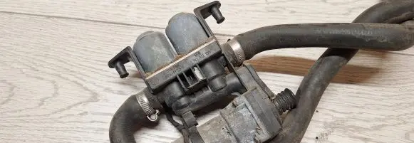 Coolant heater control valve