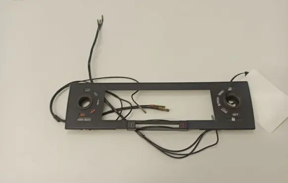 Jaguar XJS Climate control/heater control trim 