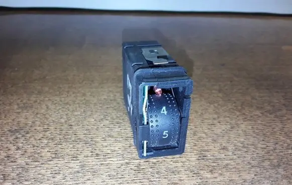 Volkswagen PASSAT B5 Headlight level height control switch 3B0963564C