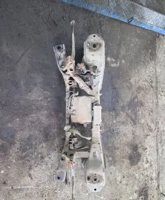 Rear axle beam