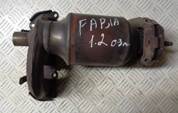 Skoda Fabia Mk2 (5J) Catalyst/FAP/DPF particulate filter J260683 103R0012003 090717