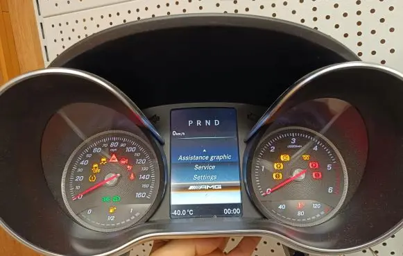 Mercedes-Benz GLC X253 C253 Speedometer (instrument cluster) A2059008729