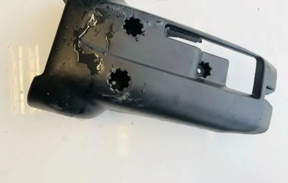Steering wheel column trim