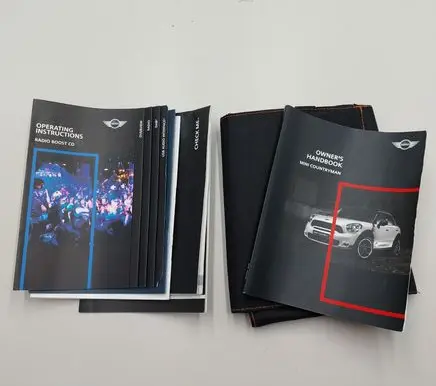 Mini Cooper Countryman R60 Owners service history hand book 