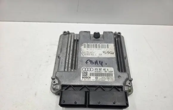 Audi A6 S6 C6 4F Engine control unit/module 4F0907401A 4F0910401L 0281012153