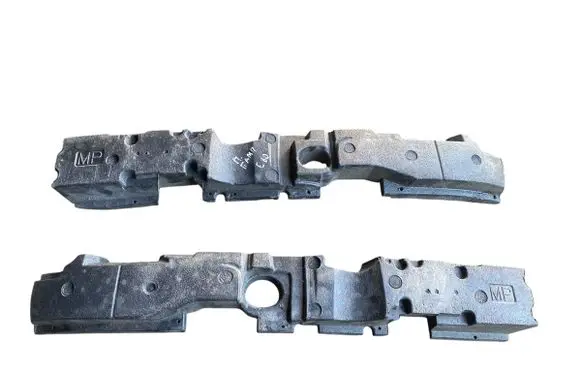 BMW 5 E60 E61 Front bumper foam support bar 7896590 7896589