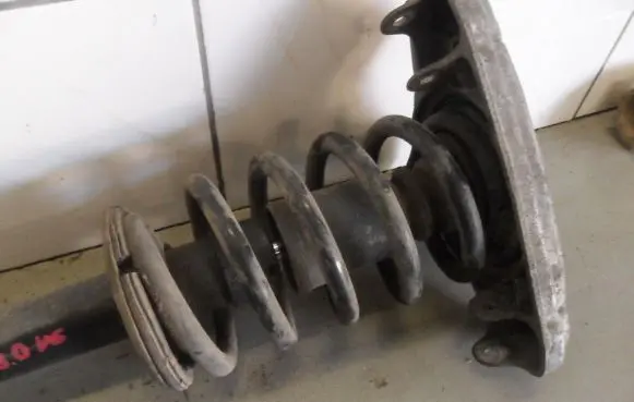 Audi A6 Allroad C5 Front shock absorber with coil spring