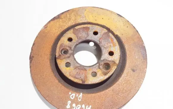 Nissan Qashqai Front brake disc ventiliuojamas