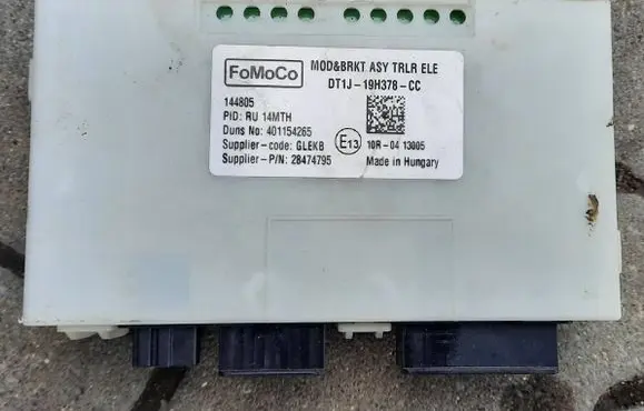Ford Transit - Tourneo Connect Tow bar trailer control unit/module DT1J19H378CC 401154265