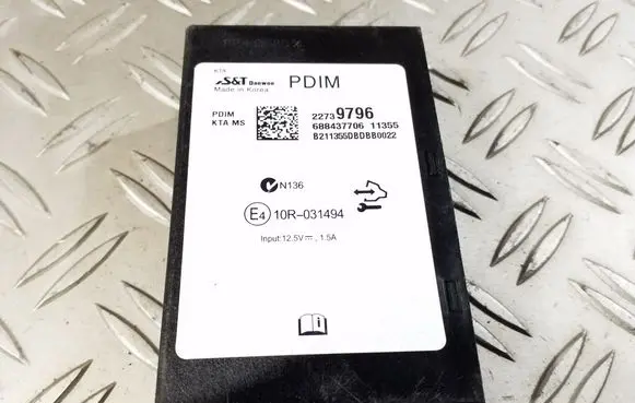 Opel Astra J Bluetooth control unit module 22739796 10R031494 688437706