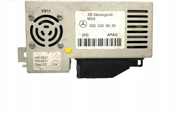 Mercedes-Benz C W203 Other control units/modules A2038206026