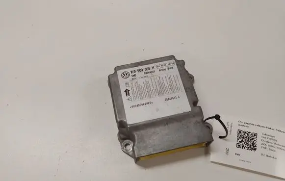 Volkswagen Golf V Airbag control unit/module 1K0909605H 5WK43411