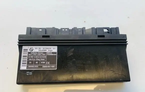 BMW 5 E60 E61 Comfort/convenience module 61359176070 5wk49110d