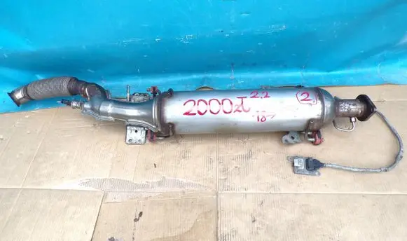 Citroen Jumper Catalyst/FAP/DPF particulate filter 1393927080