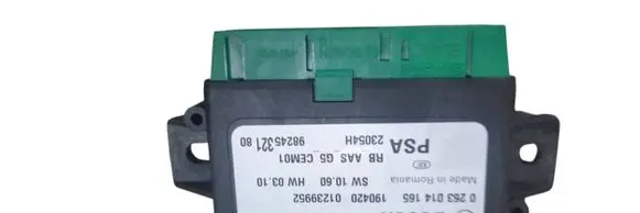 Peugeot Expert Parking PDC control unit/module 9824532180 0263014165 01239952