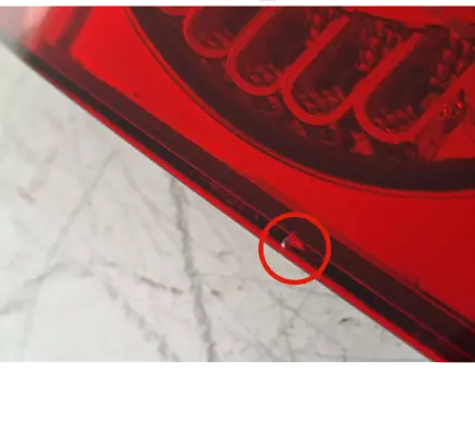 Volkswagen Golf VI Tailgate rear/tail lights