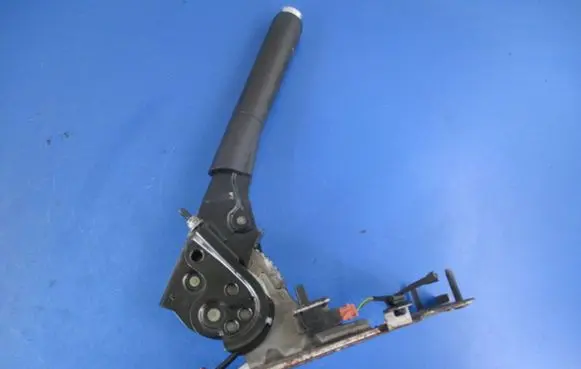 Peugeot 207 CC Handbrake/parking brake lever assembly 9683407680
