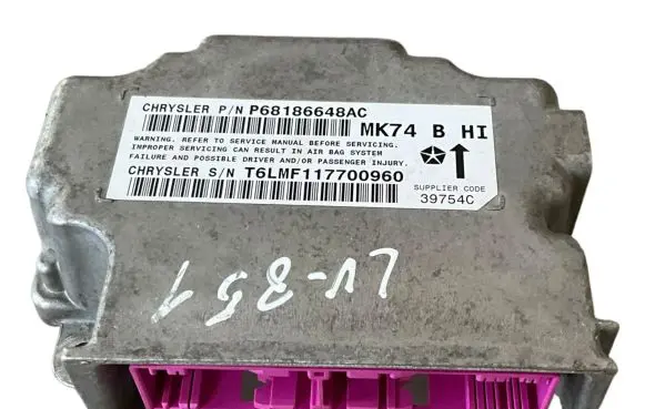 Jeep Patriot Airbag control unit/module P68186648AC T6LMF117700960