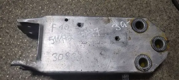 Front bumper shock/impact absorber