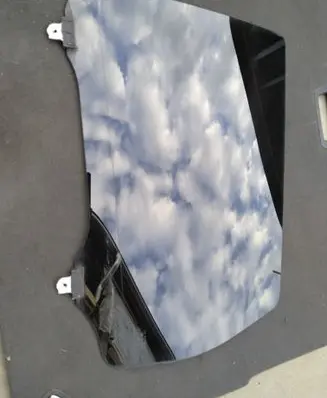 Mitsubishi ASX Rear door window glass