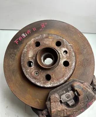 Skoda Fabia Mk2 (5J) Front wheel hub spindle knuckle 64354353