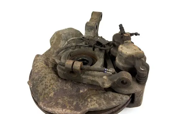 Hyundai ix 55 Front wheel hub spindle knuckle