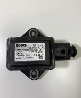 Audi A4 S4 B6 8E 8H ESP acceleration yaw rate sensor 8E0907637A 0265005245