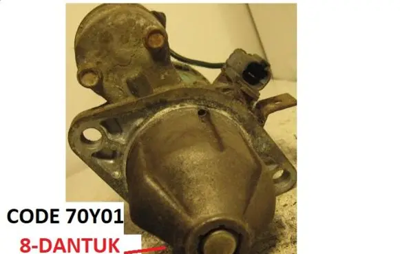 Nissan Sunny Starter motor 70Y01