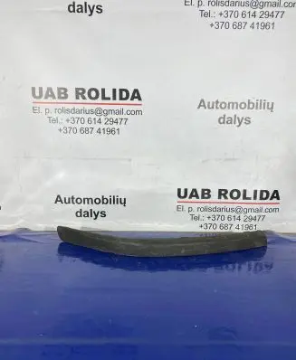 Front bumper splitter molding
