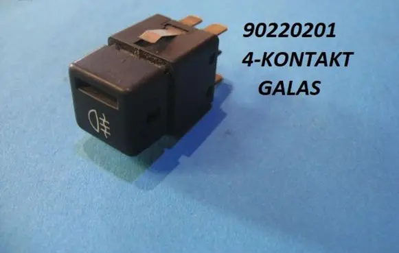 Opel Corsa B Fog light switch 90220201