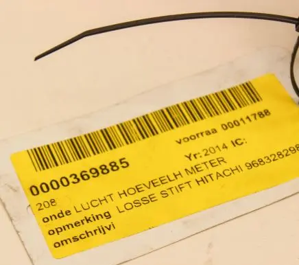 Peugeot 508 II Mass air flow meter 9683282980
