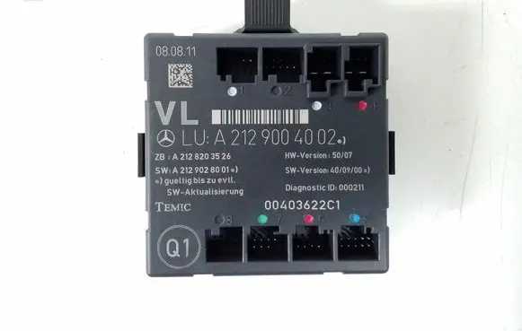 Mercedes-Benz GLK (X204) Door control unit/module A2129004002