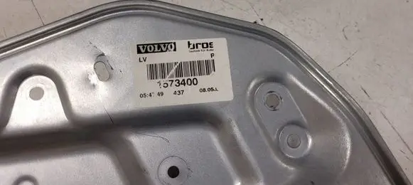 Volvo S40 Front window lifting mechanism without motor 1573400 977405101 997690112