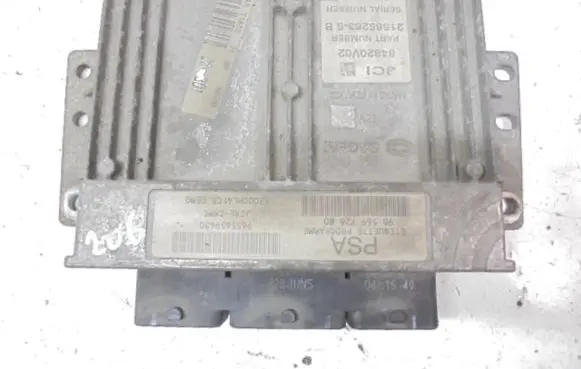 Peugeot 206 CC Engine control unit/module ECU 9655659480