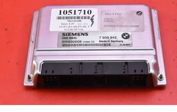 BMW 5 E39 Engine control unit/module ECU 7509942