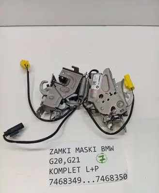 BMW 3 G20 G21 Engine bonnet/hood lock/catch 7468349 7468350
