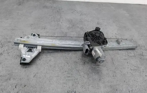 Front door window regulator with motor