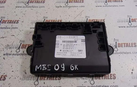 Mercedes-Benz S W221 Door control unit/module A2218704895