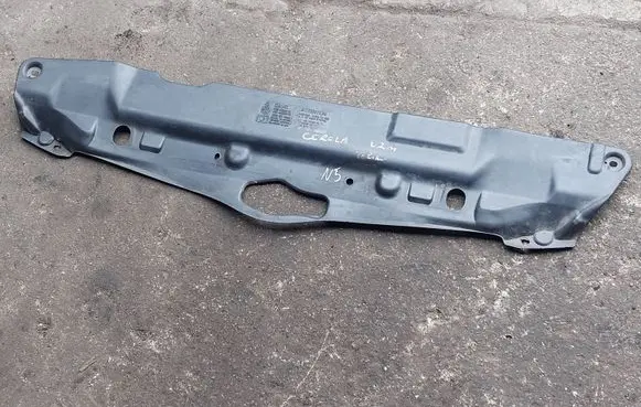 Engine bonnet/hood lock trim molding