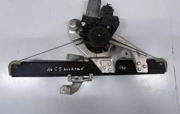 Audi A6 Allroad C5 Rear door window regulator with motor 4B0839397B