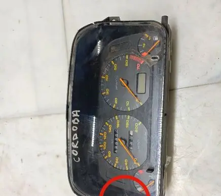 Seat Cordoba (6K) Speedometer (instrument cluster) 87001323 6K0919850
