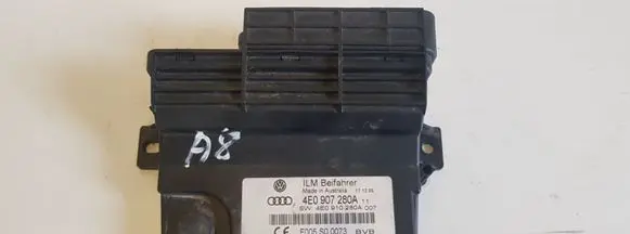 Audi A8 S8 D3 4E Other control units/modules 4E0907280A