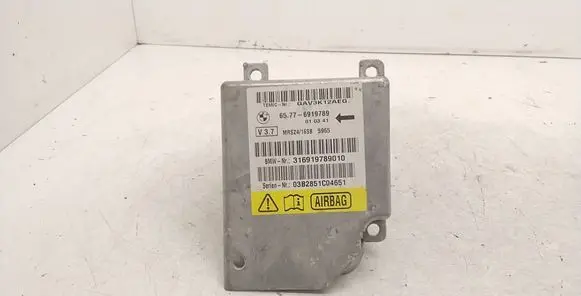 BMW 5 E39 Airbag control unit/module 6919789 GAV3K12AEG 316919789010