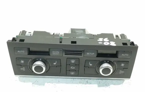 Audi A6 S6 C6 4F Climate control unit 4F1820043AG 5HB00883351 4F0910043A