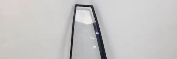 Subaru Justy Rear vent window glass 43R4337