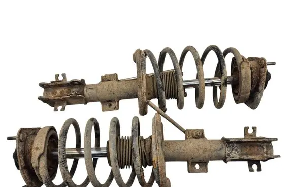 Volvo S60 Front shock absorber with coil spring 