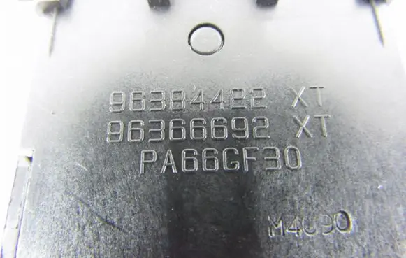 Peugeot Partner Headlight level height control switch 96384422XT