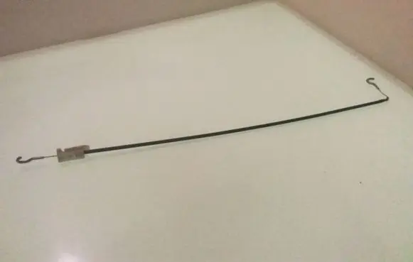 Rear door cable line