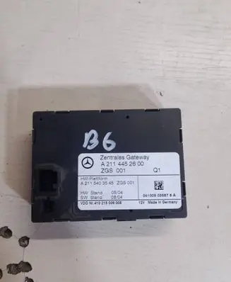 Mercedes-Benz E W211 Gateway control module A2114452600 A2115403545 410213009005